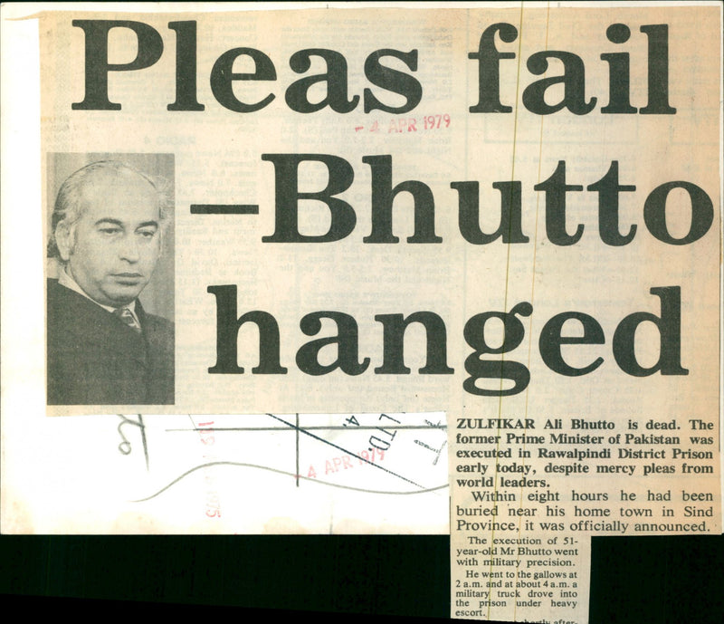 Zulfikar Ali Bhutto - Vintage Photograph
