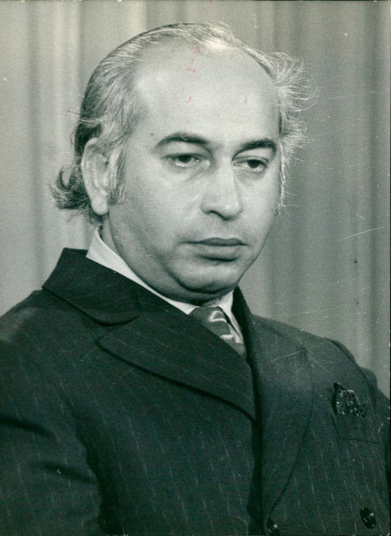 Zulfikar Ali Bhutto - Vintage Photograph