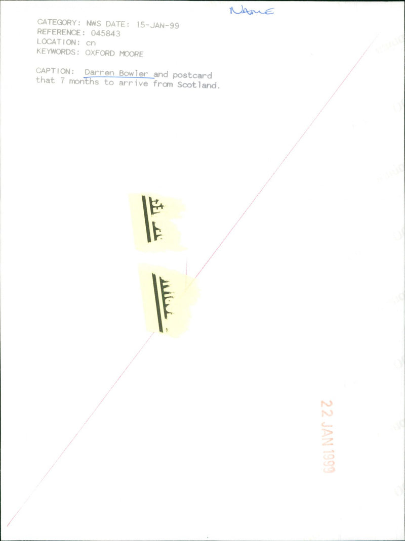 Darren Bowler - Vintage Photograph