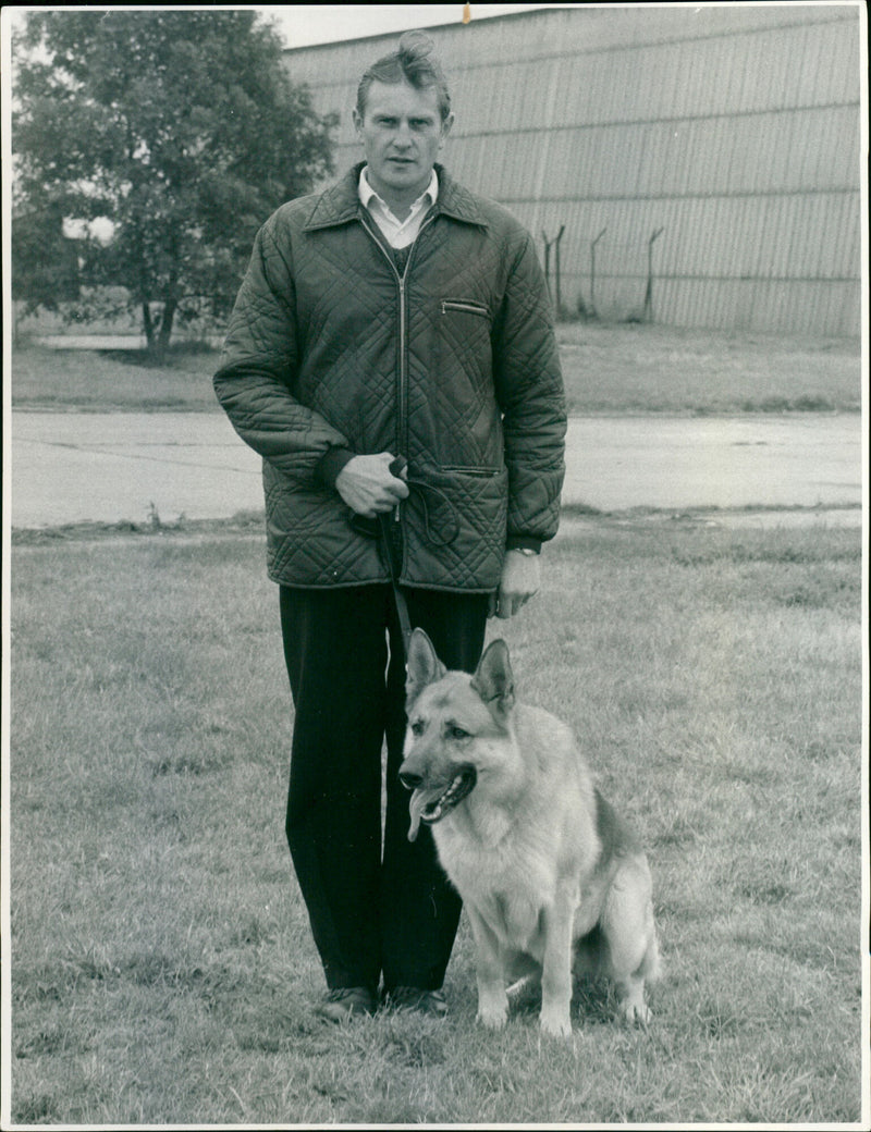 Shane, Police Dog - Vintage Photograph