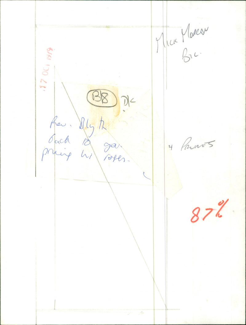 Rev. Blyth - Vintage Photograph