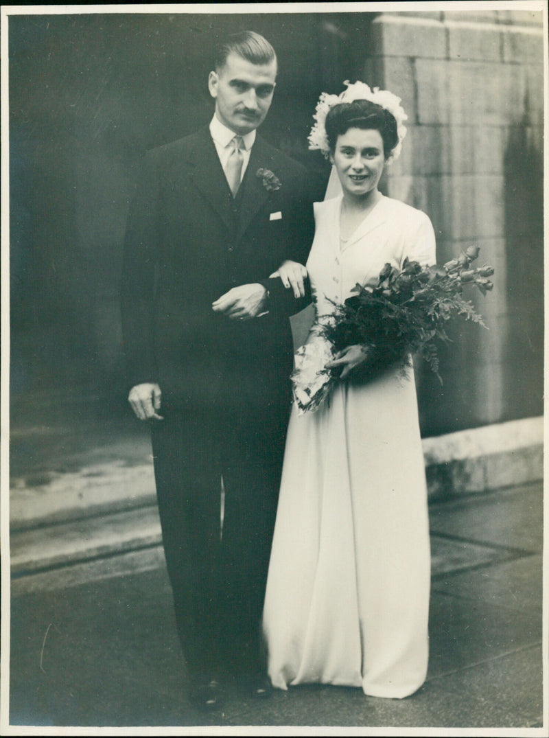 Wedding picture - Vintage Photograph