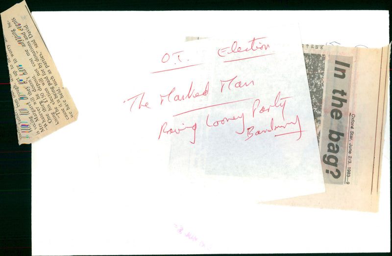 David Brough - Vintage Photograph