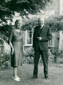 Golden Wedding of Edmund Bowen and Edith Bowen - Vintage Photograph