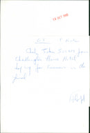 Colin Bolam - Vintage Photograph