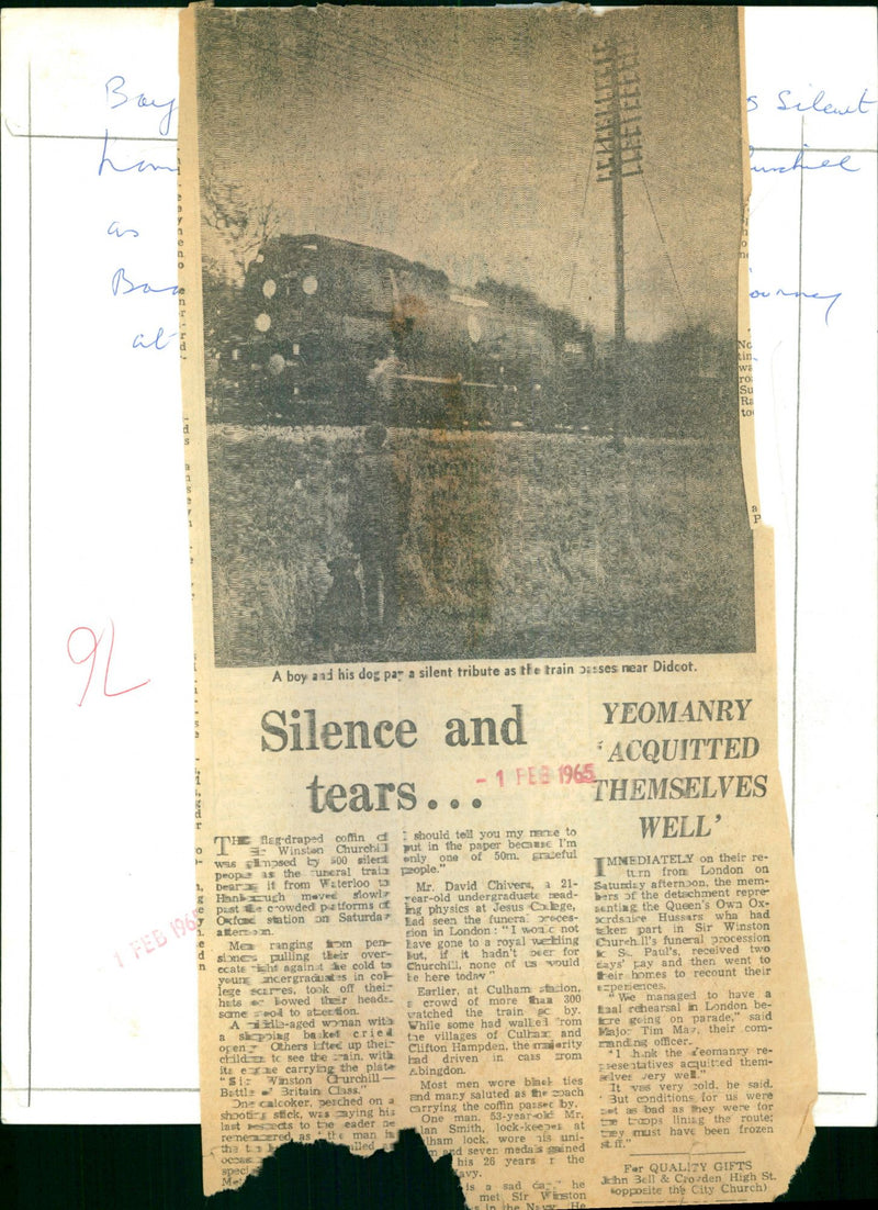 Winston Churchill - Vintage Photograph