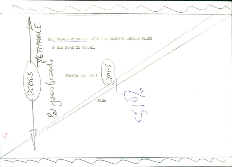 Mrs. Margaret Bowler - Vintage Photograph