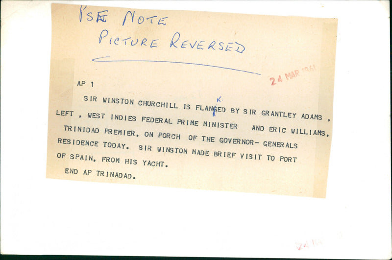 Winston Churchill - Vintage Photograph