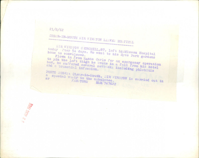 Winston Churchill - Vintage Photograph