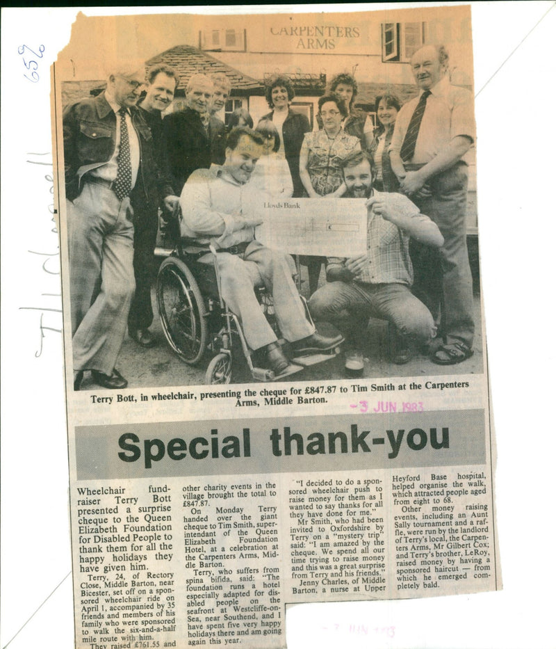 Terry Bott - Vintage Photograph