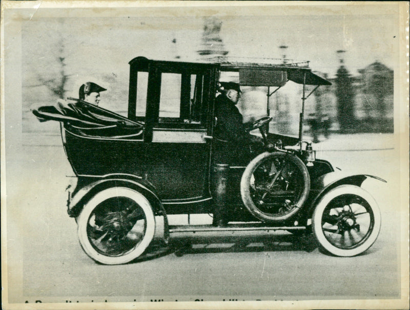 Winston Churchill - Vintage Photograph