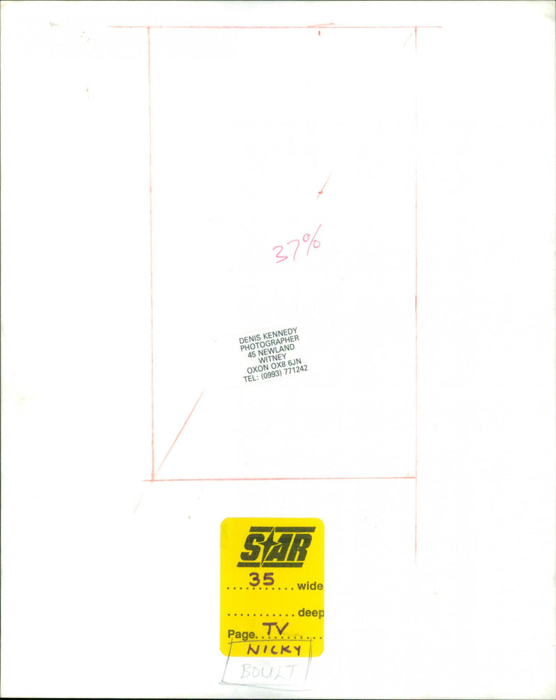 Nicky Boult - Vintage Photograph