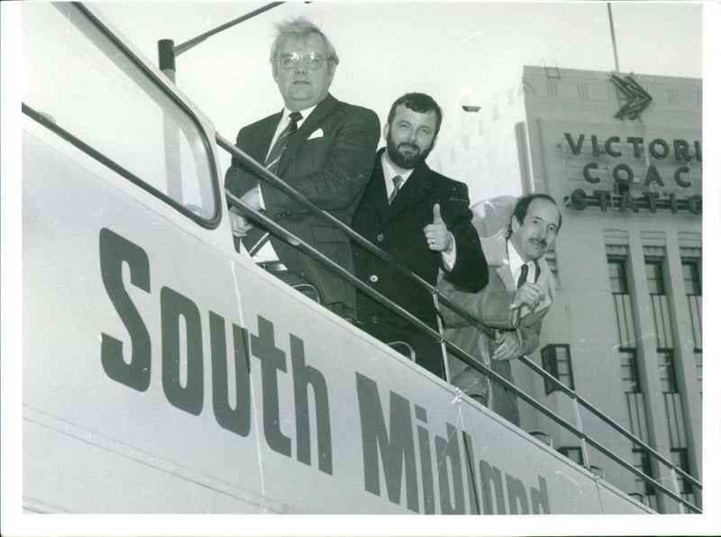 Deputy Chairman bus company - Vintage Photograph