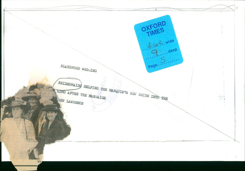 Bridesmaids - Vintage Photograph