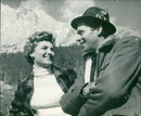 Dirk Bogarde with Barbara Murray - Vintage Photograph