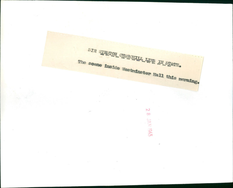 Sir Winston Churchill - Vintage Photograph