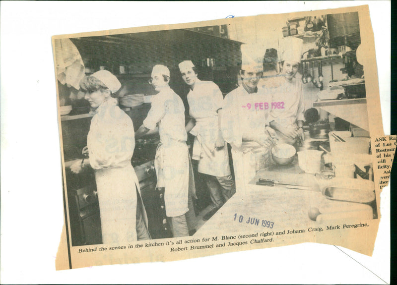 1982 M. Blanc and Johana Craig - Vintage Photograph