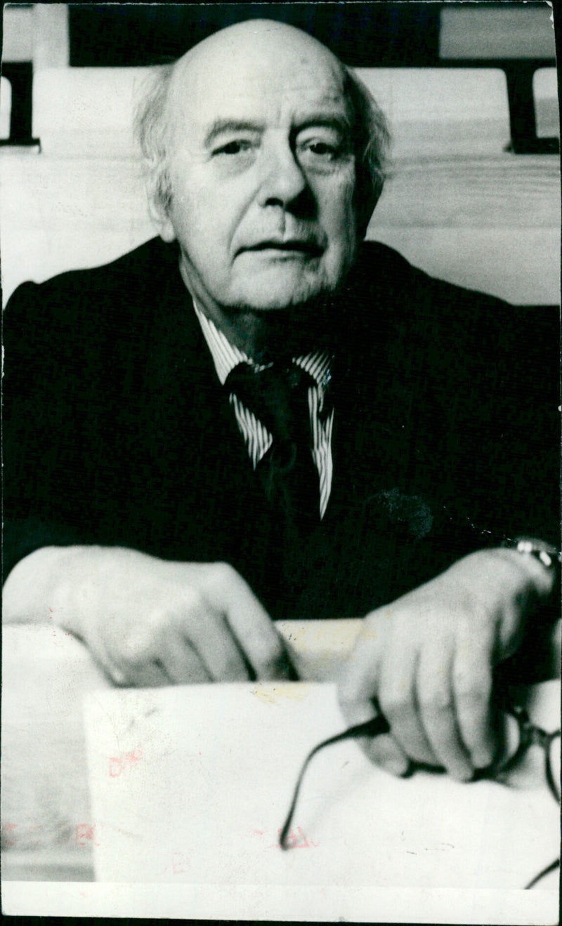 Sir John Betjeman - Vintage Photograph