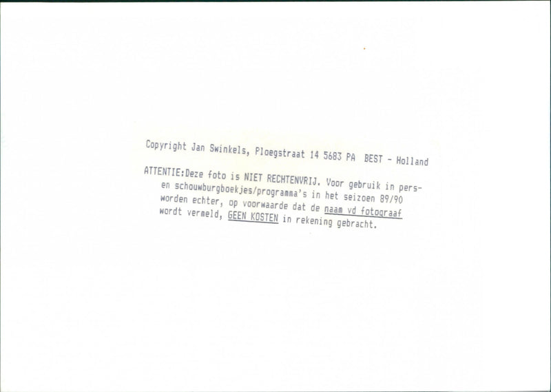 Adèle Bloemendaal - Vintage Photograph