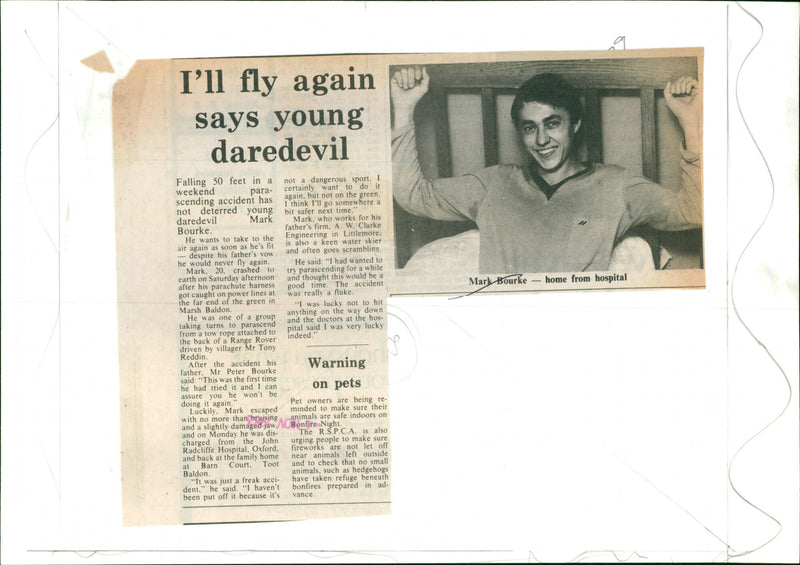 Mark Bourke - Vintage Photograph