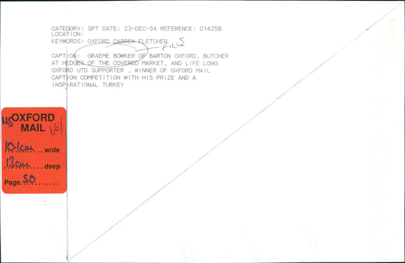 Graeme Bowker - Vintage Photograph