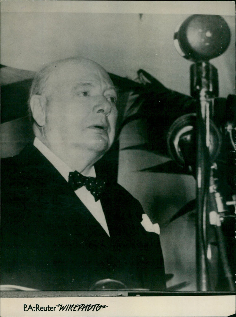 Winston Churchill - Vintage Photograph