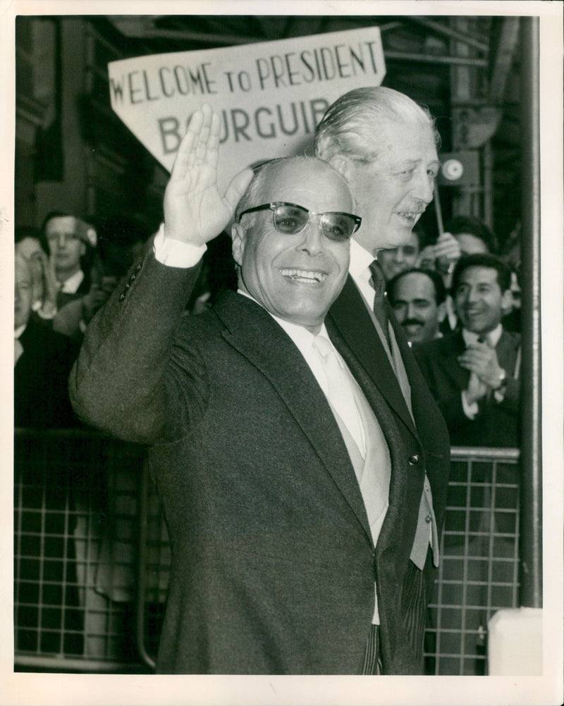 President Bourguiba - Vintage Photograph