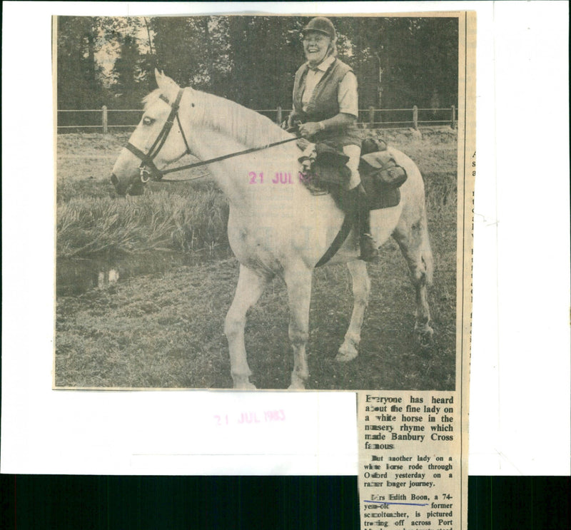Edith Boon - Vintage Photograph