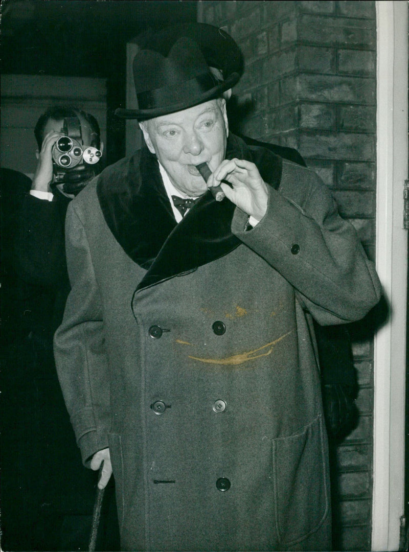 Winston Churchill - Vintage Photograph