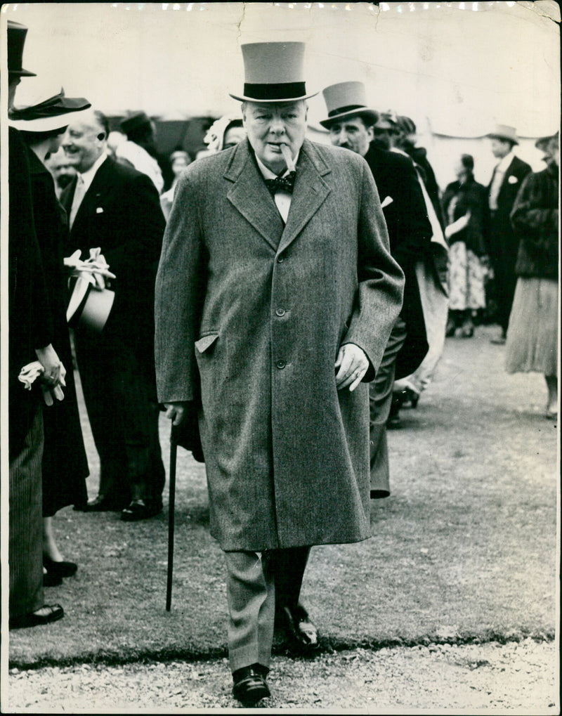 Winston Churchill - Vintage Photograph