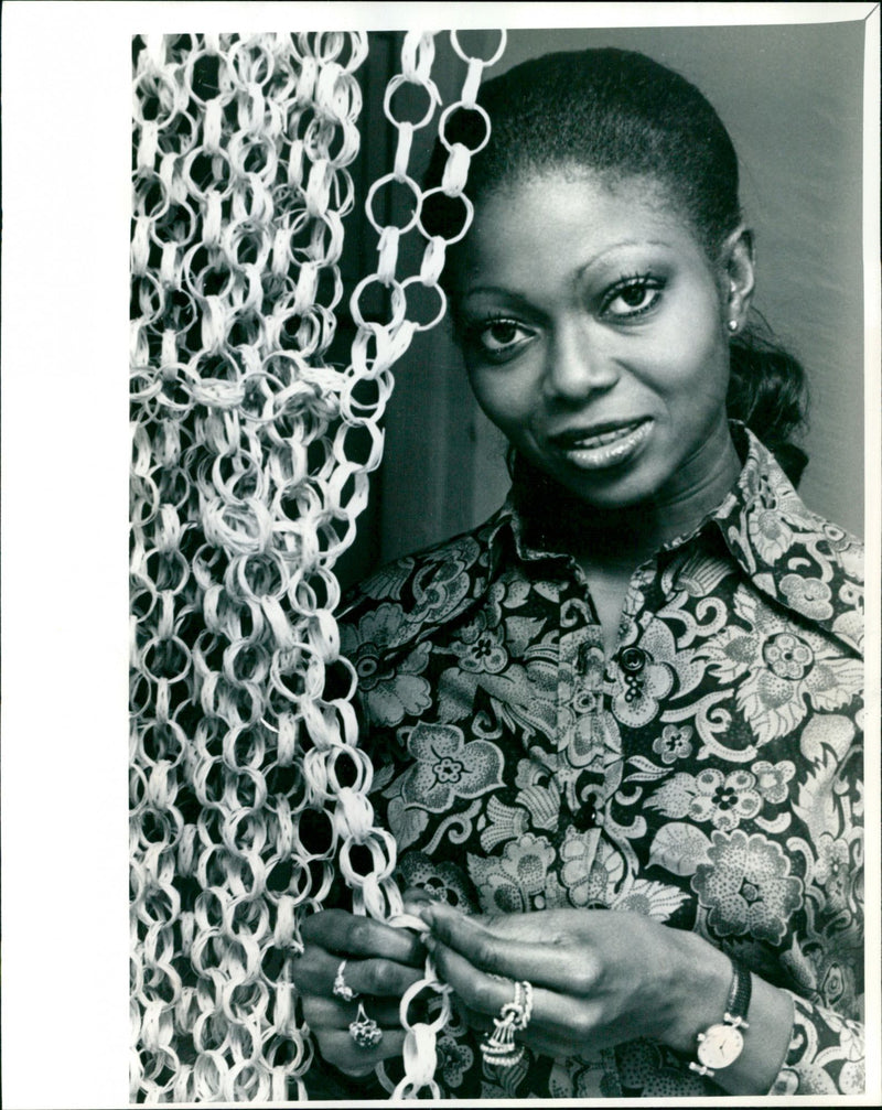 Patti Boulaye - Vintage Photograph