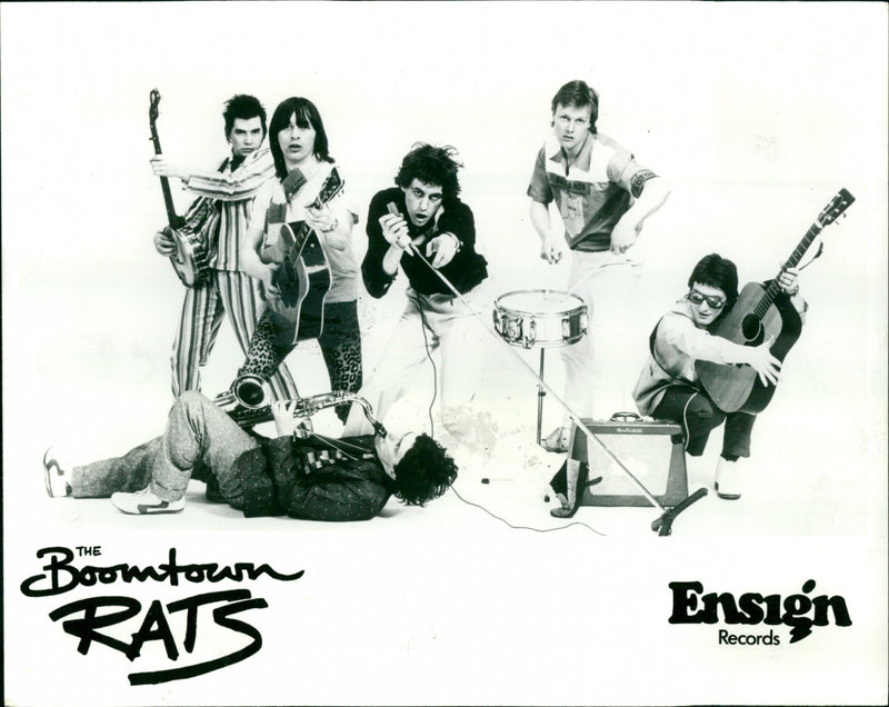 The Boomtown Rats - Vintage Photograph