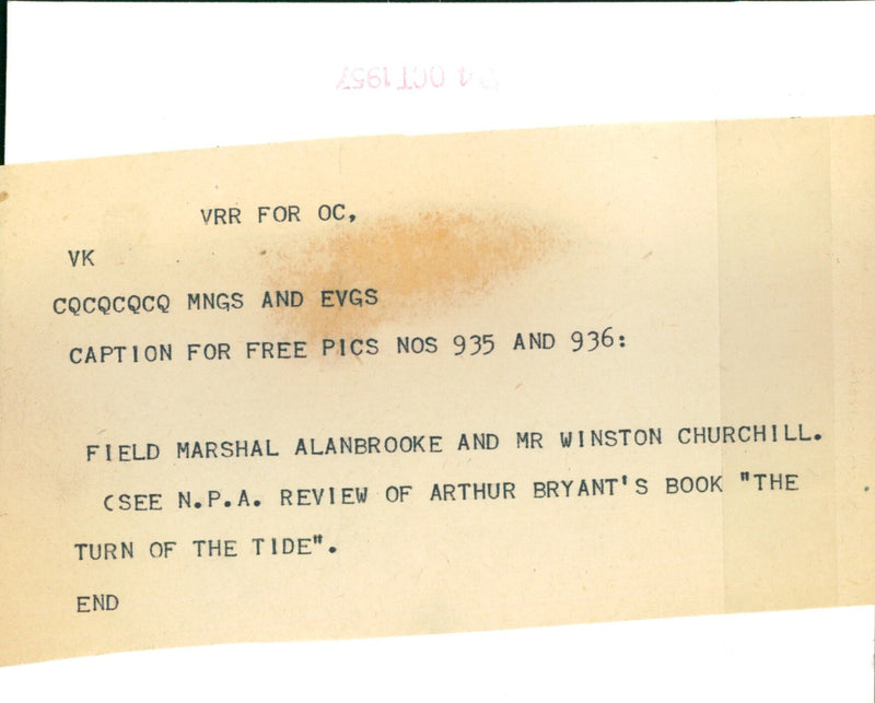 Winston Churchill - Vintage Photograph