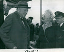 Winston Churchill with wife Clementine - Vintage Photograph