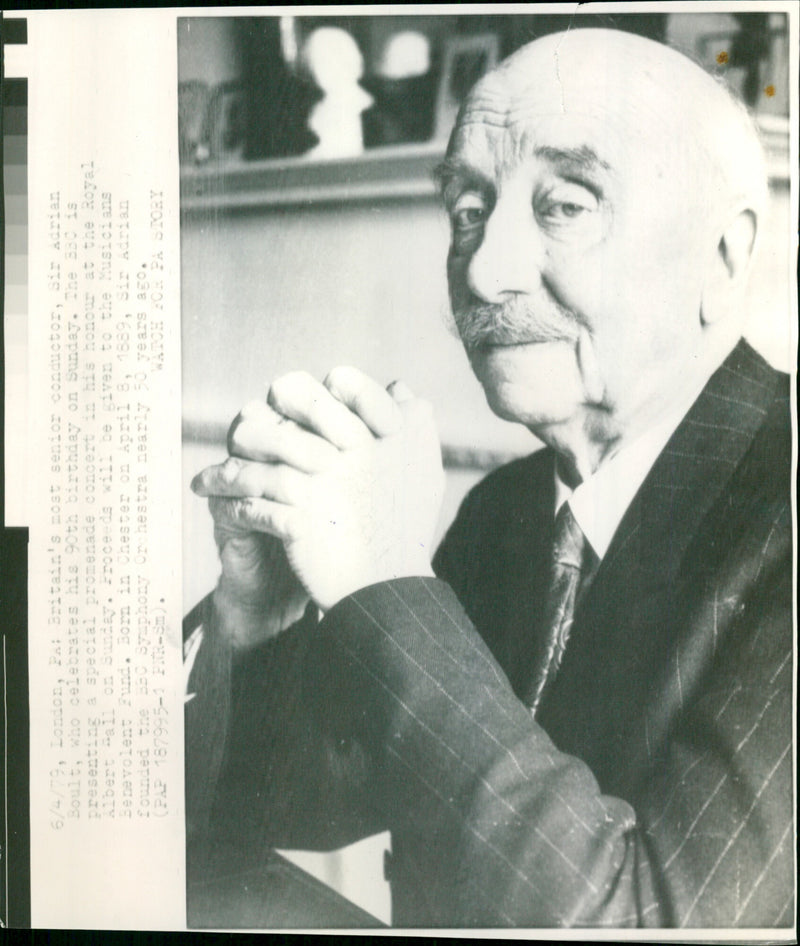 Adrian Boult - Vintage Photograph