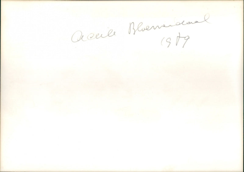 Adèle Bloemendaal - Vintage Photograph