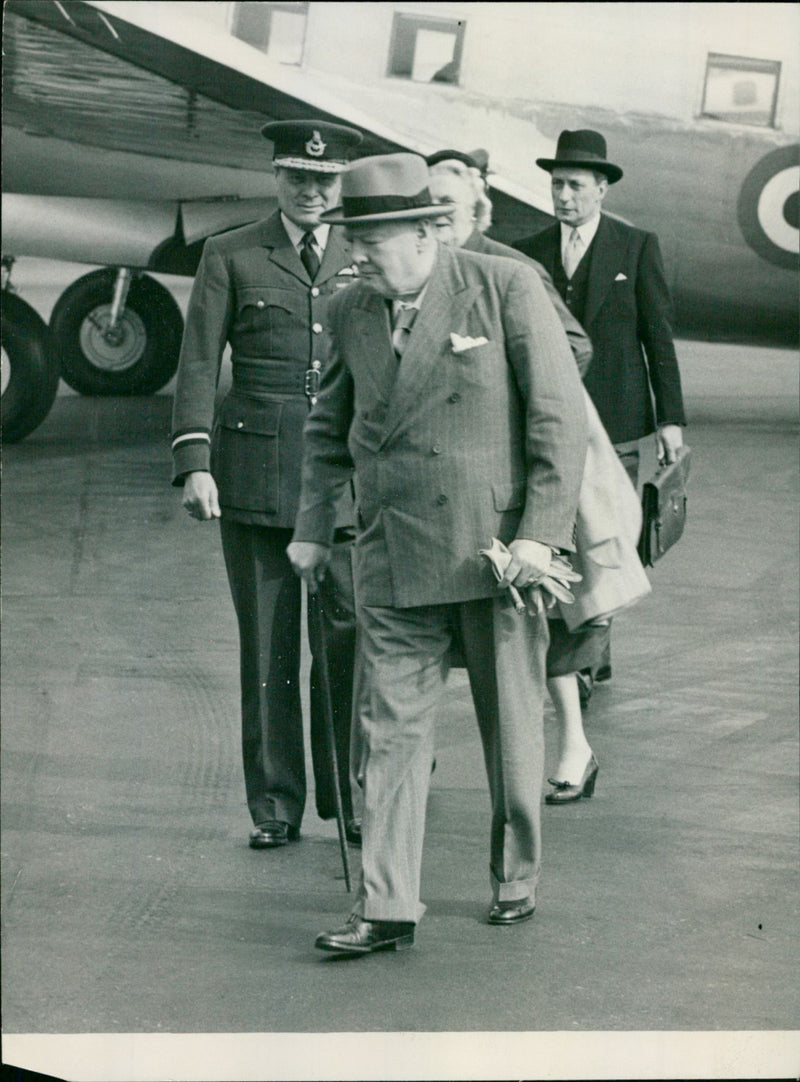 Winston Churchill - Vintage Photograph