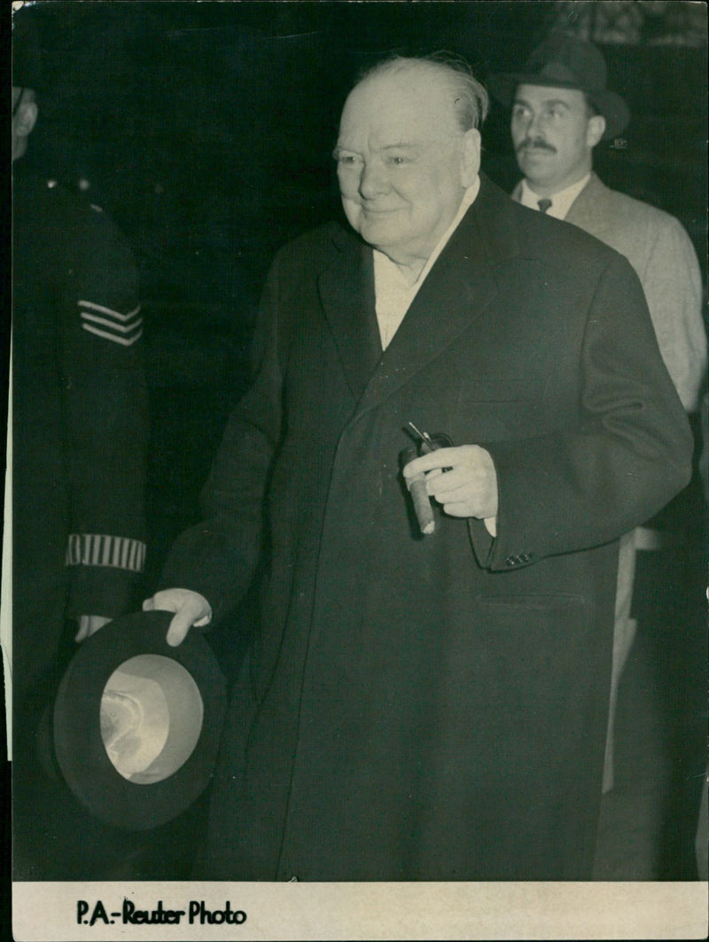 Winston Churchill - Vintage Photograph