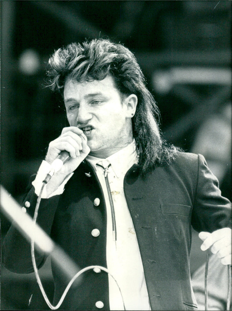 Bono - Vintage Photograph