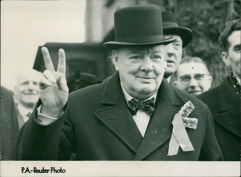 Winston Churchill - Vintage Photograph