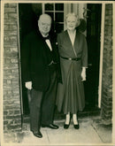 Sir Winston and Lady Churchill - Vintage Photograph