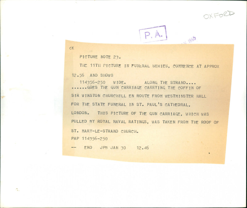 Sir Winston Churchill - Vintage Photograph