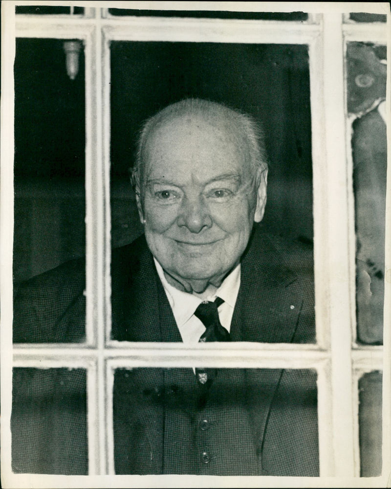 Winston Churchill - Vintage Photograph