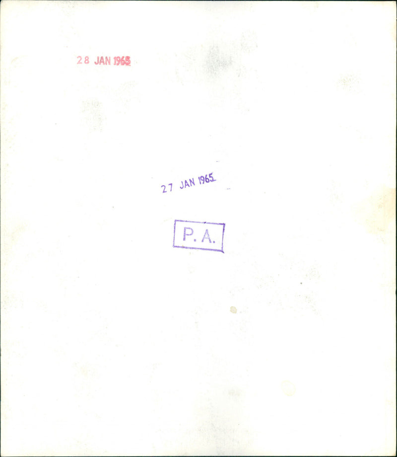 Sir Winston Churchill - Vintage Photograph