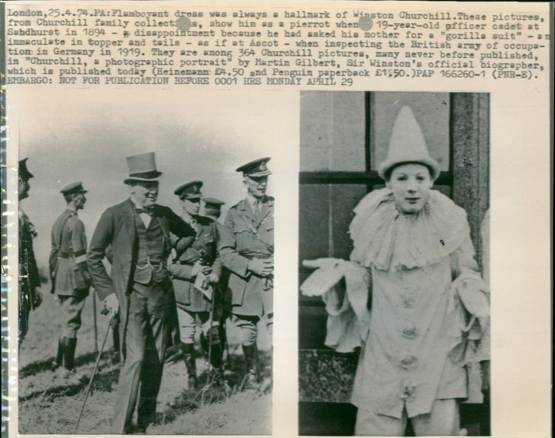 Winston Churchill - Vintage Photograph