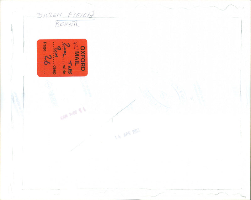 Darren Fifield - Vintage Photograph