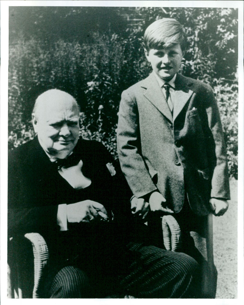 Winston Churchill - Vintage Photograph