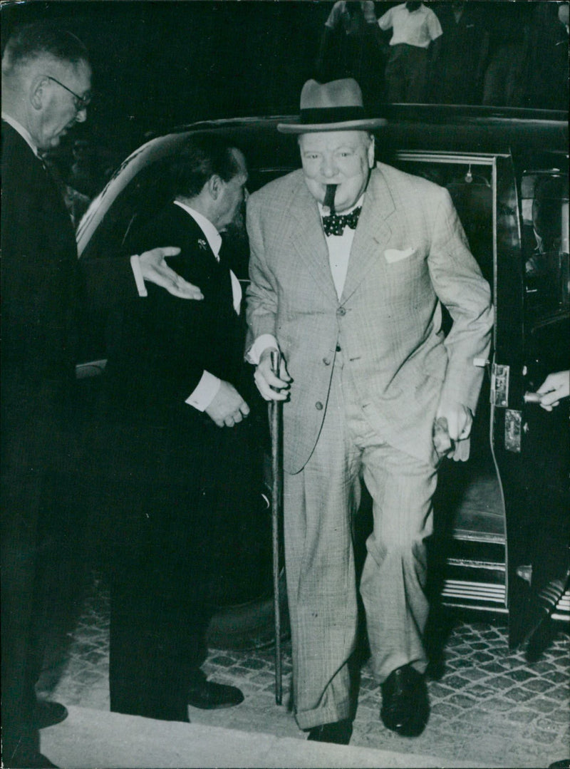 Winston Churchill - Vintage Photograph