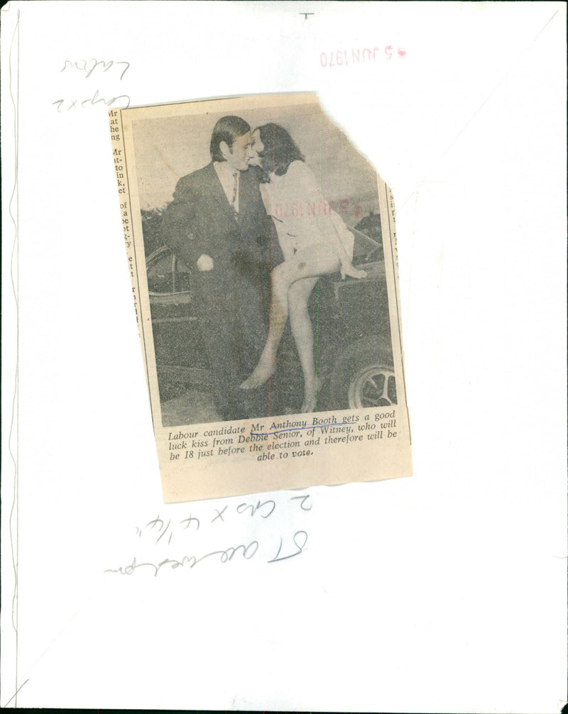 Anthony Booth - Vintage Photograph