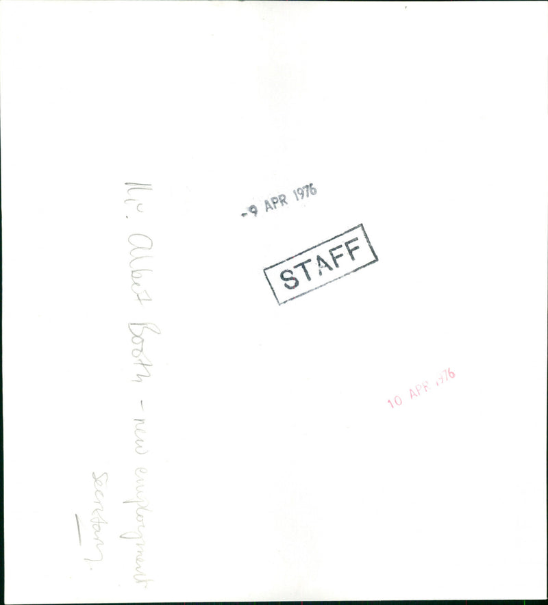 Albert Booth - Vintage Photograph